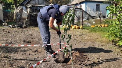 У Помічній та Кропивницькому. На подвір'ях знайшли снаряди часів Другої світової війни