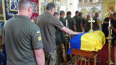 Похорон військового Романа Прокоф’єва Похорон військового Романа Прокоф’єва