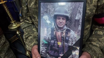 Загиблий воїн Олександр Перець