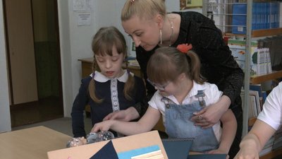 Студенти створили тактильні книги Студенти створили тактильні книги