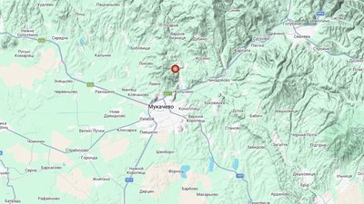 Неподалік Мукачева зафіксували землетрус магнітудою 1,8