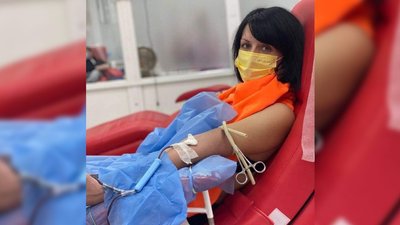 Донорка Ольга Шолдрак Донорка Ольга Шолдрак