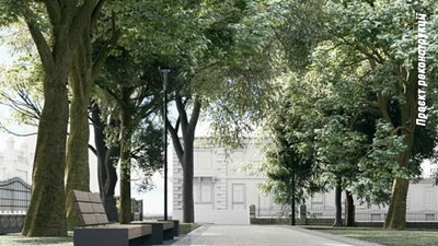 У Чернівцях відремонтують сквер біля національного університету У Чернівцях відремонтують сквер біля національного університету