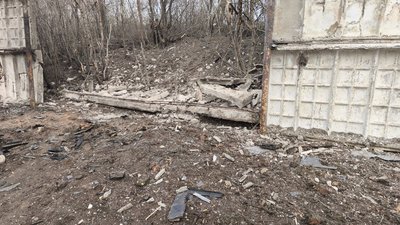 У Запоріжжі внаслідок атаки безпілотніками РФ забруднено площу майже 130 квадратних метрів