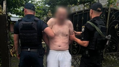 Затримання підозрюваного в убивстві та замаху на вбивство
