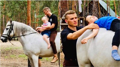 Оздоровлення для вихованців реабілітаційних центрів. На Луганщині проводять заняття з іпотерапії