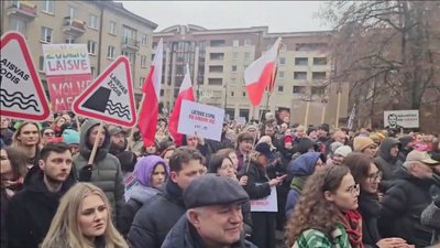 Протести в Литві 9 грудня 2025 року