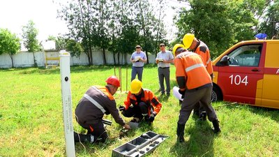 На Житомирщині працівники аварійної служби газу взяли участь у професійних змаганнях На Житомирщині працівники аварійної служби газу взяли участь у професійних змаганнях