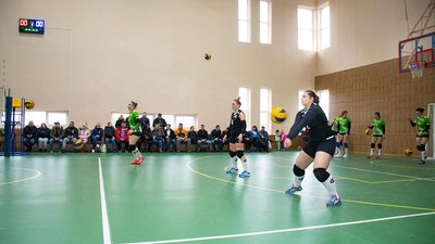 Матчі Першої ліги чемпіонату України з волейболу відбулися у Франківську Матчі Першої ліги чемпіонату України з волейболу відбулися у Франківську