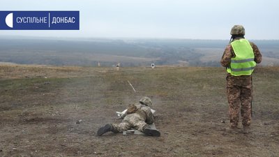 Відпрацьовували влучність стрільби та бойові навички: на Донеччині провели військові навчання Відпрацьовували влучність стрільби та бойові навички: на Донеччині провели військові навчання