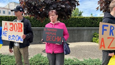 "Плач не дав свободи ще нікому": на Черкащині провели акцію на підтримку військовополонених "Плач не дав свободи ще нікому": на Черкащині провели акцію на підтримку військовополонених