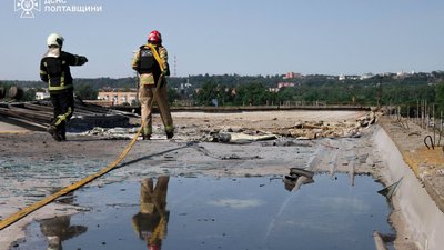 Росія атакувала залізничну інфраструктуру на Полтавщині