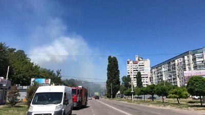 У Черкасах пожежа на "Митниці": зайнялося в приватному обійсті