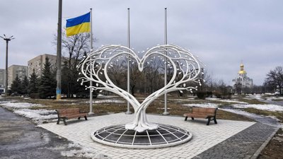 Ескіз Алеї надії у Південноукраїнську