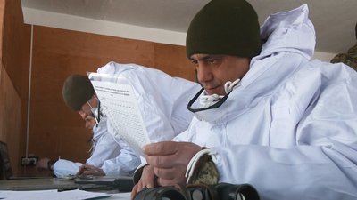 На Черкащині тренувалися мінометники На Черкащині тренувалися мінометники