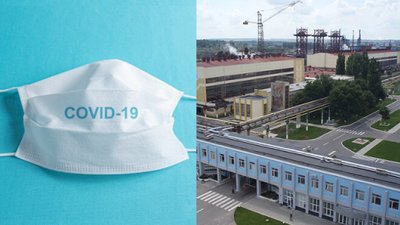 Спалах COVID на Рівнеазоті: підприємство не зупиняють, людей просять брати відпустки