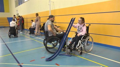 У Вінниці відбулися змагання з боччі серед людей з інвалідністю У Вінниці відбулися змагання з боччі серед людей з інвалідністю