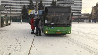 У Житомирі розпочали роботу комунальні автобуси, які курсуватимуть до мікрорайону Мальованка