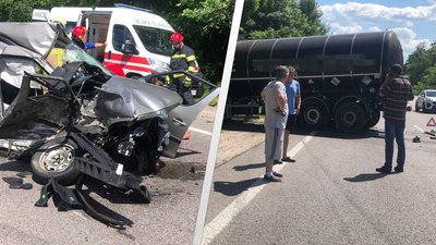 Поблизу села Зарічани на Житомирщині сталася дорожньо-транспортна пригода з потерпілими