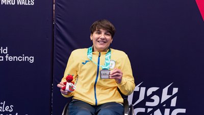 Закарпатська парафехтувальниця Надія Дьолог виборола срібло на чемпіонаті Європи