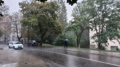 Дощ у Львові