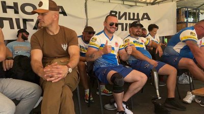 На Хмельниччині провели етап ветеранського турніру зі стронгмену, 18 липня 2026 року