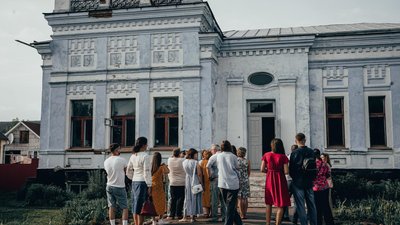 У палаці Гершгоріна організували перші екскурсії.