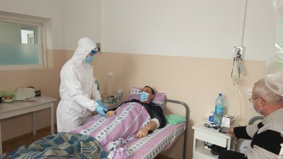 Ковідне відділення Шполянської лікарні обладнали системою подання кисню Ковідне відділення Шполянської лікарні обладнали системою подання кисню