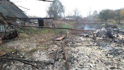 На Житомирщині впродовж кількох тижнів двічі горів той самий будинок На Житомирщині впродовж кількох тижнів двічі горів той самий будинок