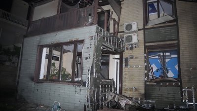 Пошкоджений житловий будинок внаслідок Атаки РФ по Одещині