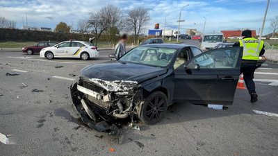 Аварія на Ківерцівській у Луцьку 10 листопада