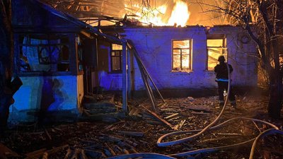 Наслідки атаки Київщини російськими безпілотниками 28 січня 2025 року