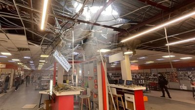 обстріли, пошкоджено магазин, Нікопольщина, атаки РФ