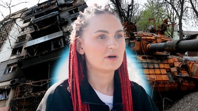 Переселенка з Маріуполя