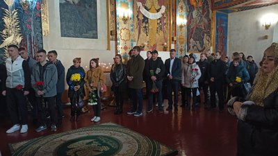 Житомир попрощався із "кіборгом" Володимиром Савицьким та військовим Русланом Форманюком
