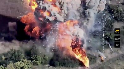 14 бригада знищила російську гаубицю