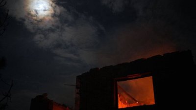 РФ атакувала Запоріжжя безпілотниками: сталась пожежа, є поранені