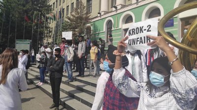 У Харкові протестували іноземні студенти У Харкові протестували іноземні студенти