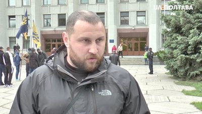 Голова обласного осередку "Національний корпус" Анатолій Шиян Голова обласного осередку "Національний корпус" Анатолій Шиян