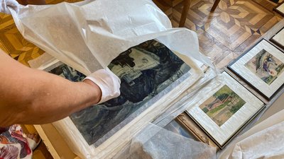 У Миколаєві оцифрують колекцію Очаківського музею мариністичного живопису У Миколаєві оцифрують колекцію Очаківського музею мариністичного живопису