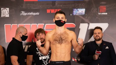 Сумський боєць Кирило Горобець захистив свій пояс WWFC