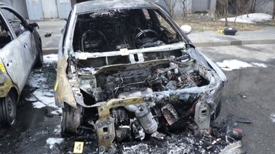 згоріле авто