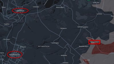 Фронт на Донеччині