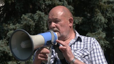 "Перерахуйте пенсії!": біля Рівненської ОДА протестували пенсіонери-силовики "Перерахуйте пенсії!": біля Рівненської ОДА протестували пенсіонери-силовики