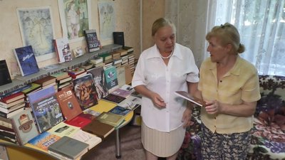 Врятувала книги з-під Бахмута Врятувала книги з-під Бахмута