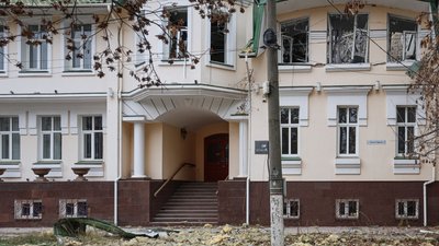 Херсон, будівля, обстріли РФ