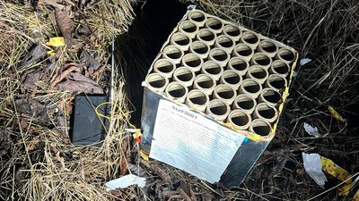 У Харкові у новорічну ніч дистанційно запустили феєрверк у парку У Харкові у новорічну ніч дистанційно запустили феєрверк у парку