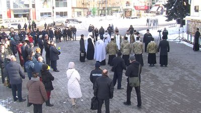 У Луцьку вшанували пам'ять Героїв Небесної сотні У Луцьку вшанували пам'ять Героїв Небесної сотні