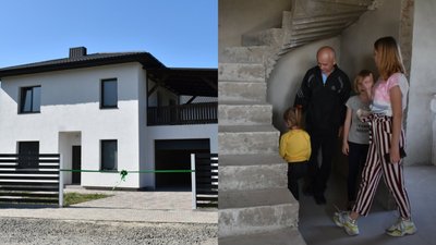 Багатодітній родині з Луцька, яка просила квартиру в президента, подарували новий дім