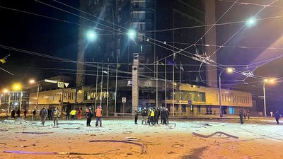 Готель Kharkiv Palace зазнав пошкоджень внаслідок влучання РФ 30 грудня у Харкові 1 Готель Kharkiv Palace зазнав пошкоджень внаслідок влучання РФ 30 грудня у Харкові 1